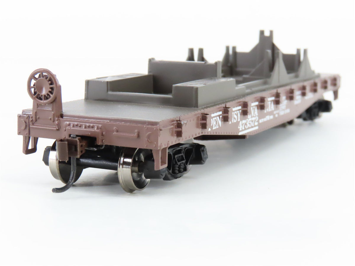 HO Scale Athearn 96309 PRR Pennsylvania 40&#39; Flat Car #473572 w/ Airplane Load