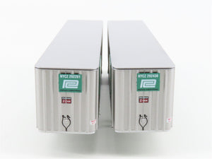 HO Athearn 70937 NYCZ PC Penn Central 40' Fruehauf Exterior-Post Z-Van (2-Pack)