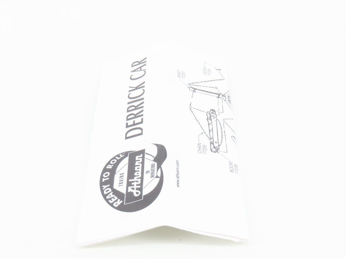 HO Scale Athearn 92228 UP Union Pacific Derrick Car #900017