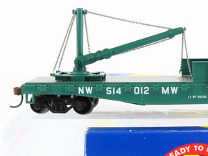 HO Scale Athearn 92229 NW Norfolk & Western Derrick Car #514012