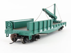 HO Scale Athearn 92229 NW Norfolk & Western Derrick Car #514012