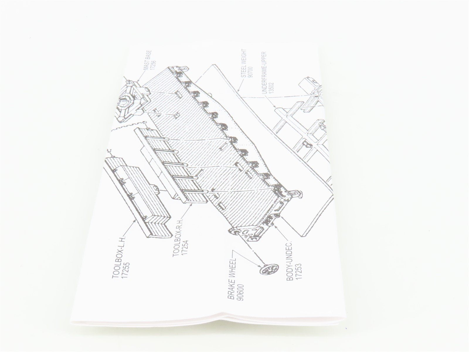 HO Scale Athearn 92229 NW Norfolk & Western Derrick Car #514012