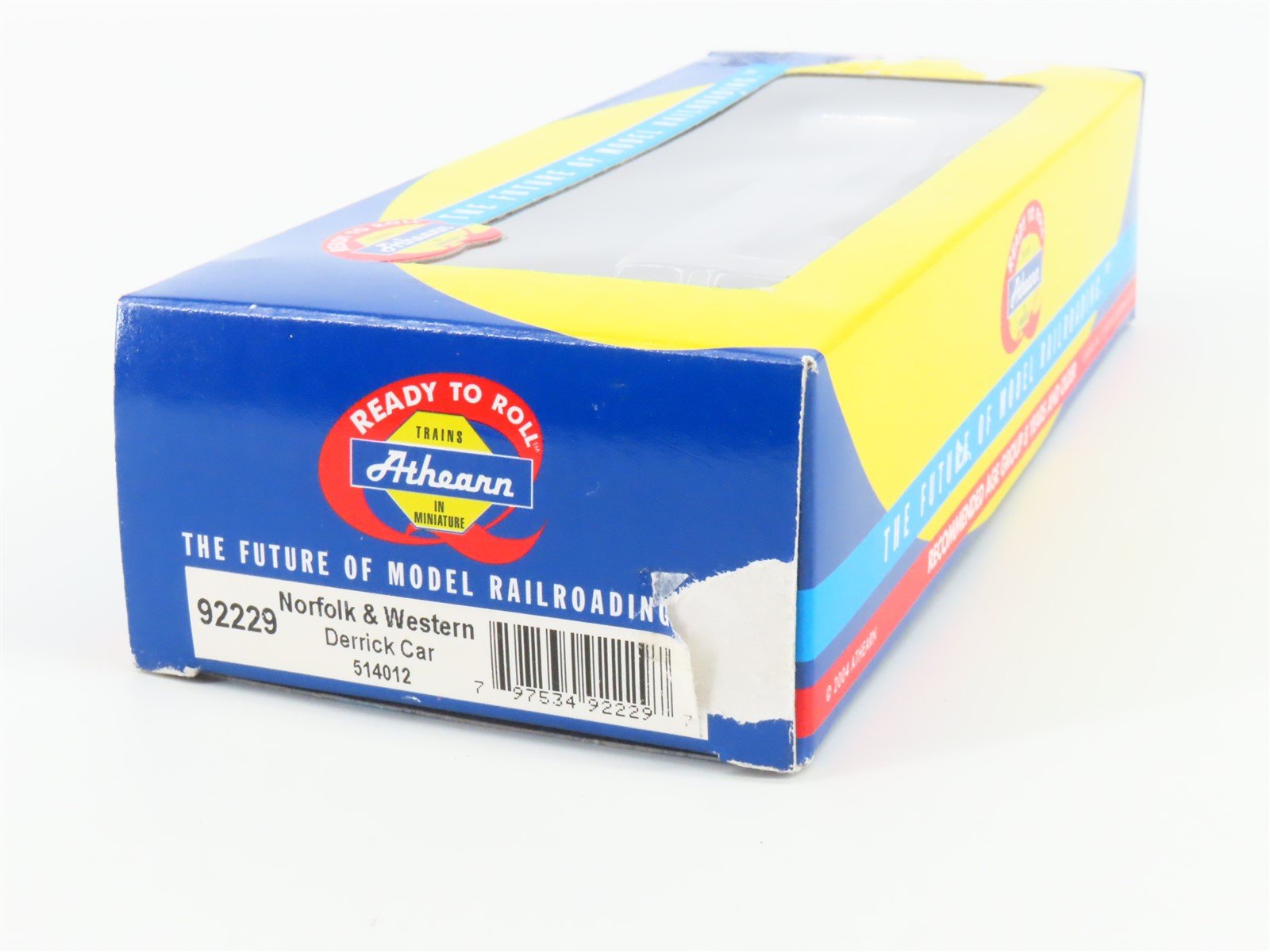 HO Scale Athearn 92229 NW Norfolk & Western Derrick Car #514012