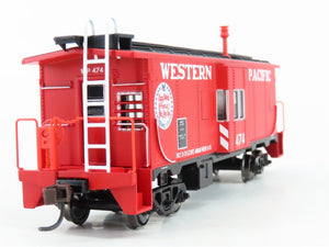 HO Scale Athearn 7463 WP Western Pacific Bicentennial Bay Window Caboose #474