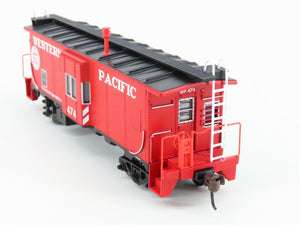 HO Scale Athearn 7463 WP Western Pacific Bicentennial Bay Window Caboose #474