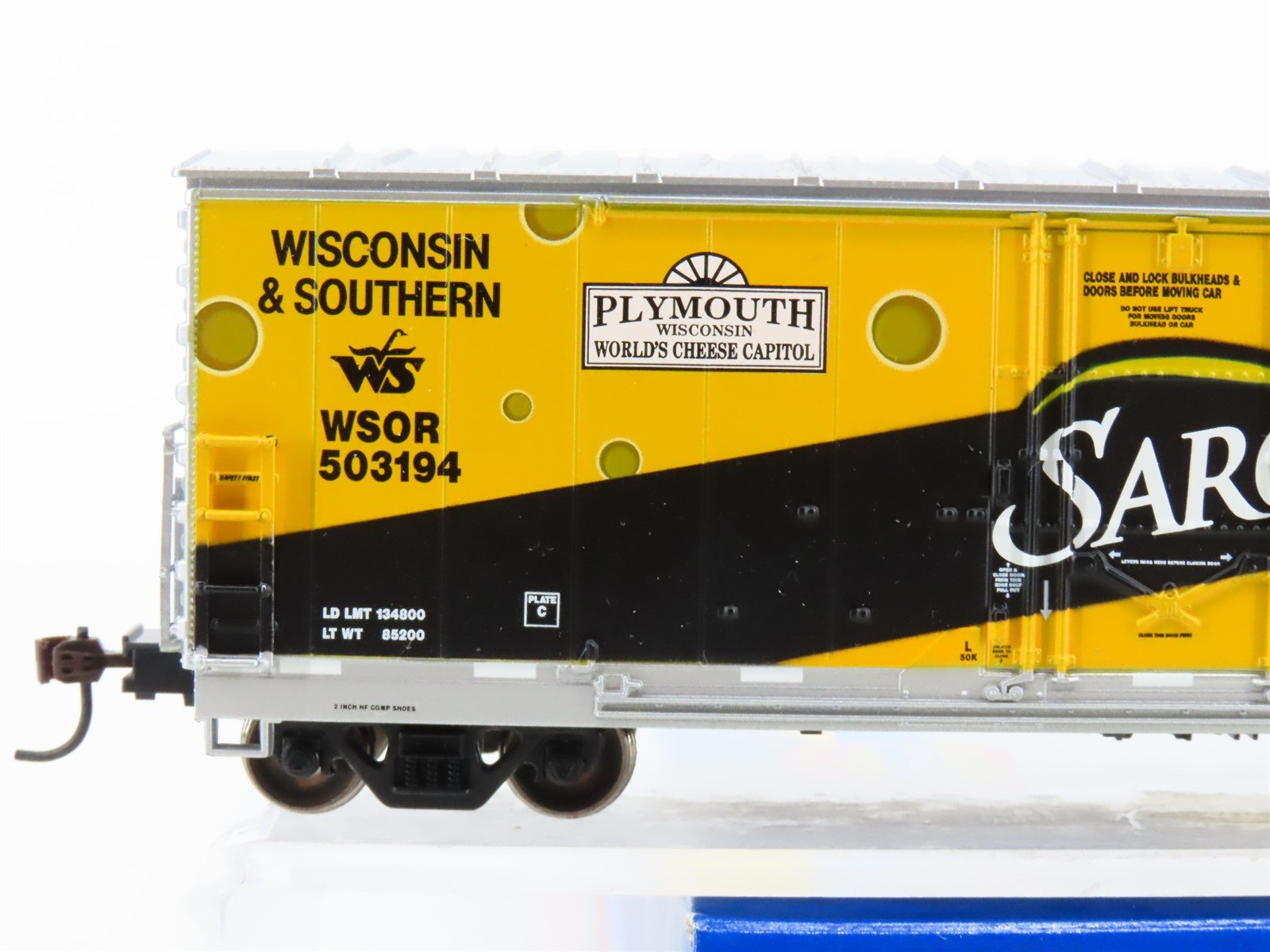 HO Scale Athearn 91286 WSOR 