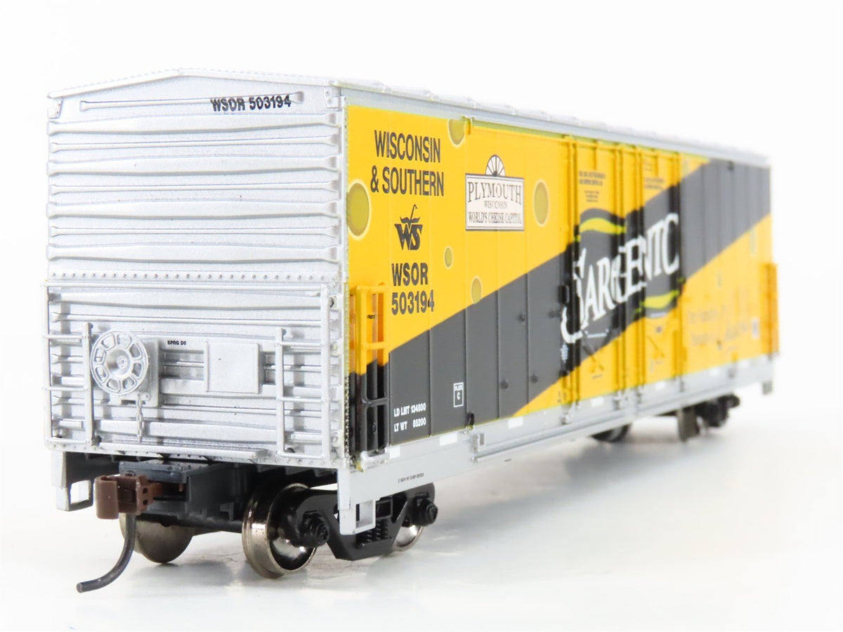 HO Scale Athearn 91286 WSOR &quot;Sargento&quot; 50&#39; Double Plug Door Box Car #503194