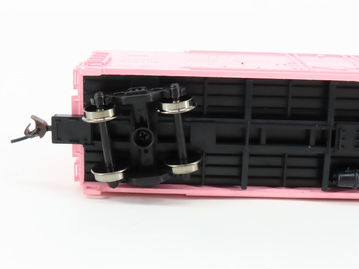 HO Scale Athearn 91287 WSOR &quot;Fight Cancer&quot; 50&#39; Double Plug Door Box Car #503196