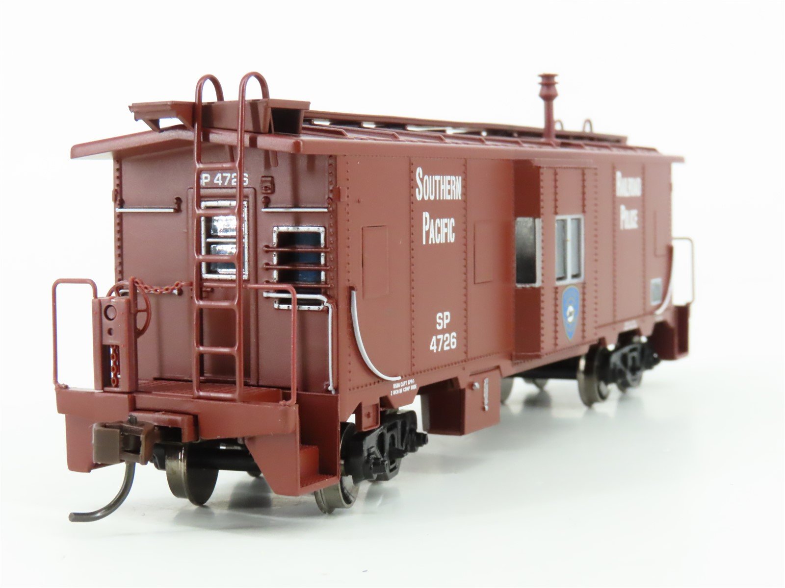 HO Athearn 74668 SP Southern Pacific Railroad Police Bay Window Caboose #4726