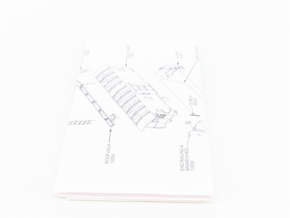 HO Athearn 74668 SP Southern Pacific Railroad Police Bay Window Caboose #4726