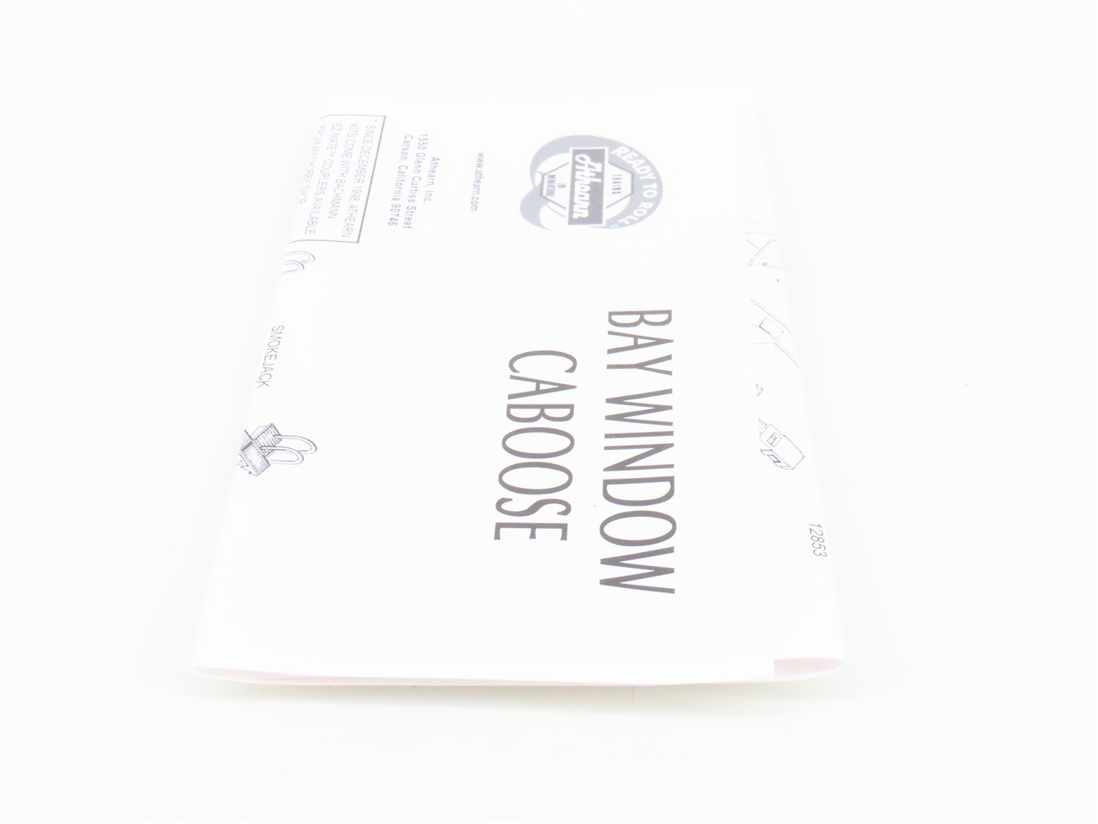 HO Scale Athearn 74673 FEC Florida East Coast Bay Window Caboose #801