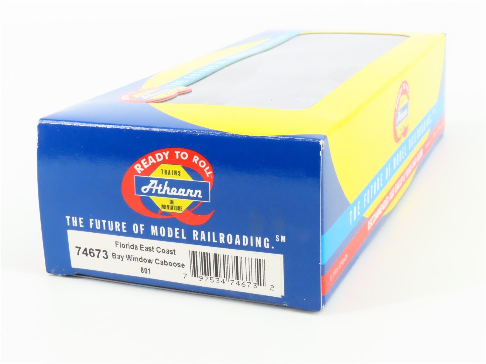 HO Scale Athearn 74673 FEC Florida East Coast Bay Window Caboose #801