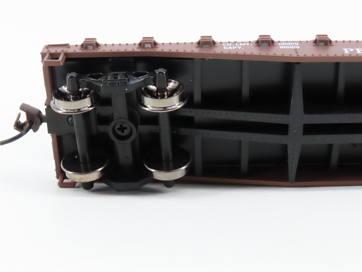 HO Scale Athearn 92353 PRR Pennsylvania 50&#39; Flat Car #475318 w/ 2 25&#39; Trailers