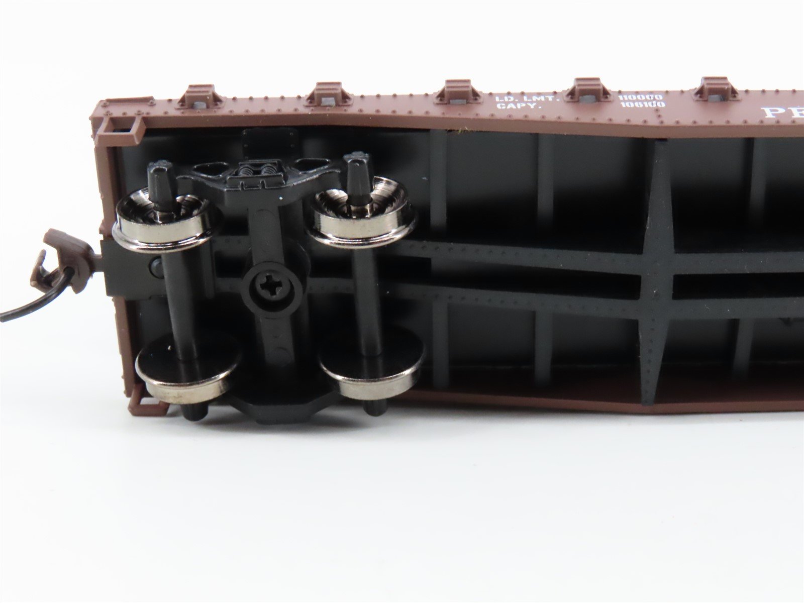 HO Scale Athearn 92353 PRR Pennsylvania 50' Flat Car #475318 w/ 2 25' Trailers