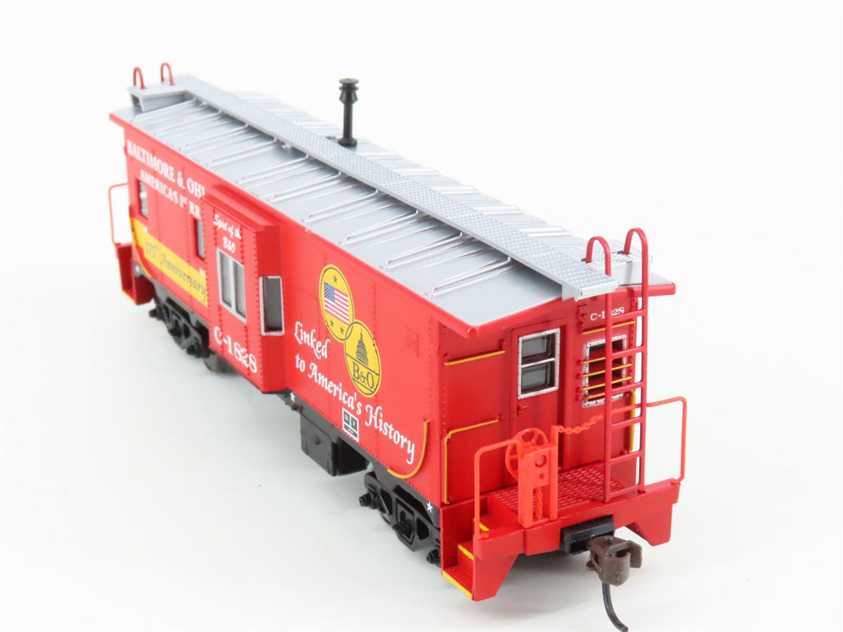 HO Scale Athearn 7461 B&amp;O Baltimore &amp; Ohio 175th Anniversary Caboose #C-1828