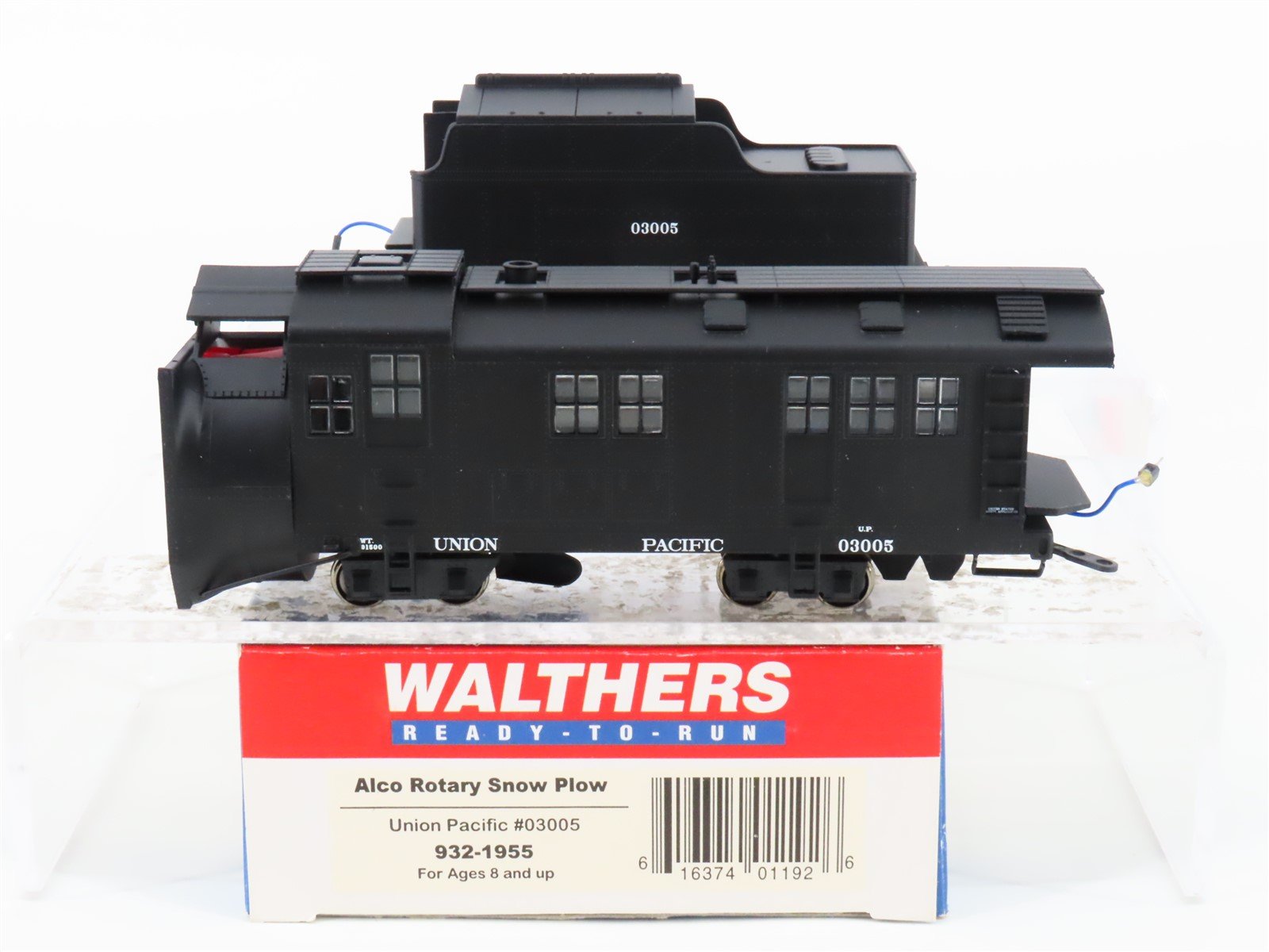 HO Scale Walthers 932-1955 UP Union Pacific Alco Rotary Snow Plow #03005