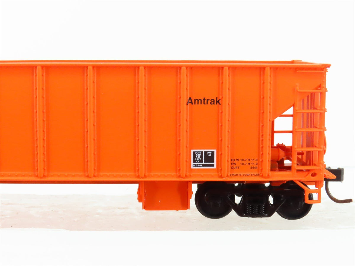 HO Scale Walthers 932-34211 AMTK Amtrak Ballast Hopper (3-Pack)