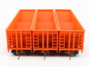 HO Scale Walthers 932-34211 AMTK Amtrak Ballast Hopper (3-Pack)