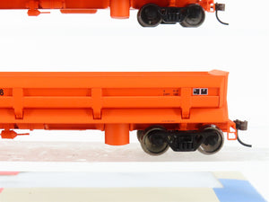 HO Scale Walthers Gold Line 932-37911 AMTK Amtrak Difco Dump Car (3-Pack)