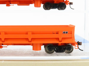 HO Scale Walthers Gold Line 932-37911 AMTK Amtrak Difco Dump Car (3-Pack)