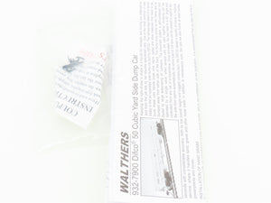 HO Scale Walthers Gold Line 932-37911 AMTK Amtrak Difco Dump Car (3-Pack)