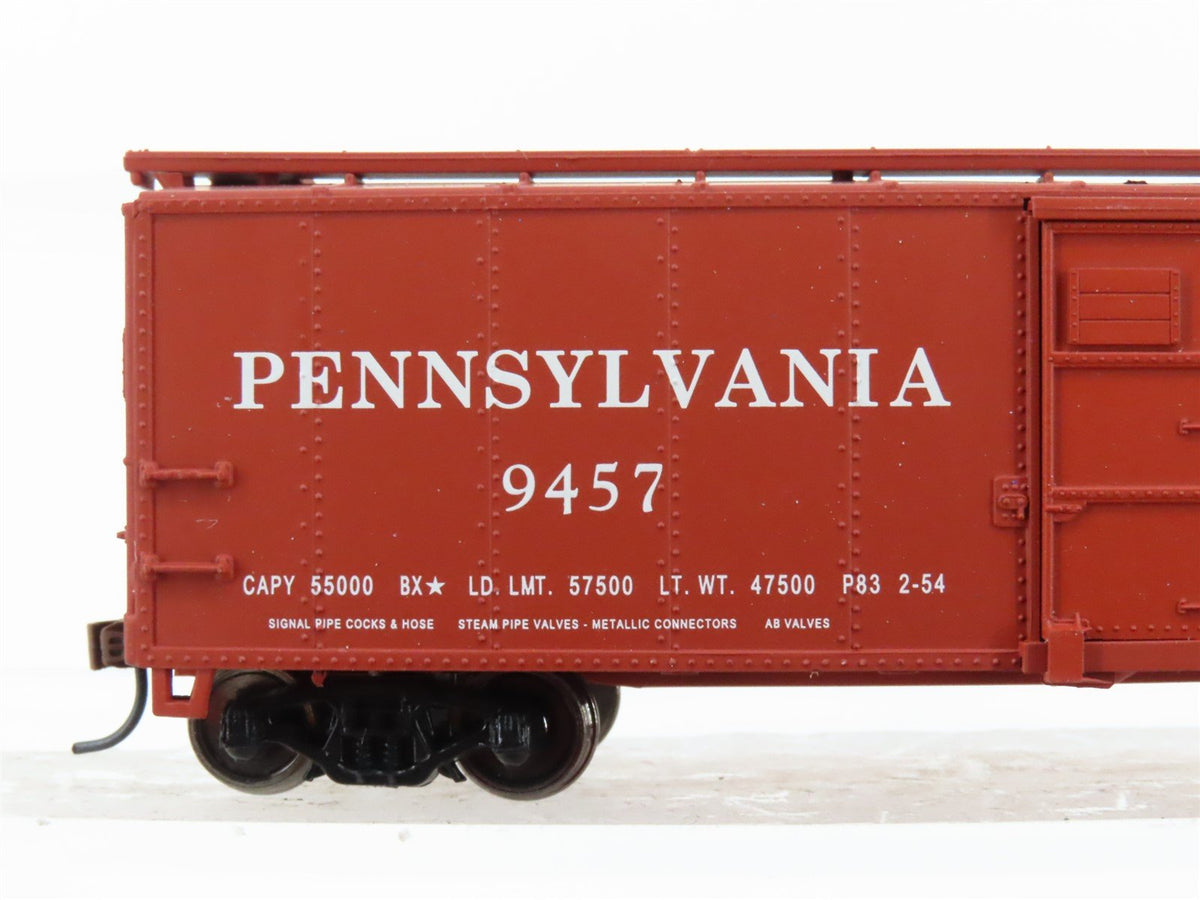 HO Walthers Gold Line 932-9023 PRR (Express Theme) 40&#39; X-29 Box Car (3-Pack)