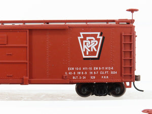 HO Walthers Gold Line 932-9023 PRR (Express Theme) 40' X-29 Box Car (3-Pack)