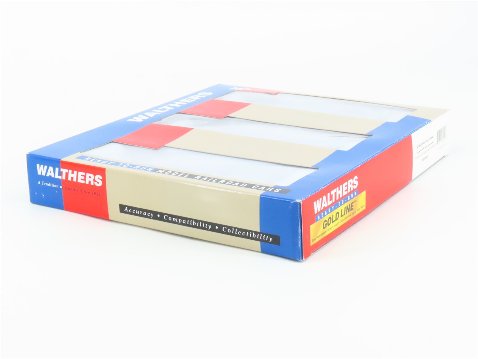 HO Walthers Gold Line 932-9023 PRR (Express Theme) 40' X-29 Box Car (3-Pack)
