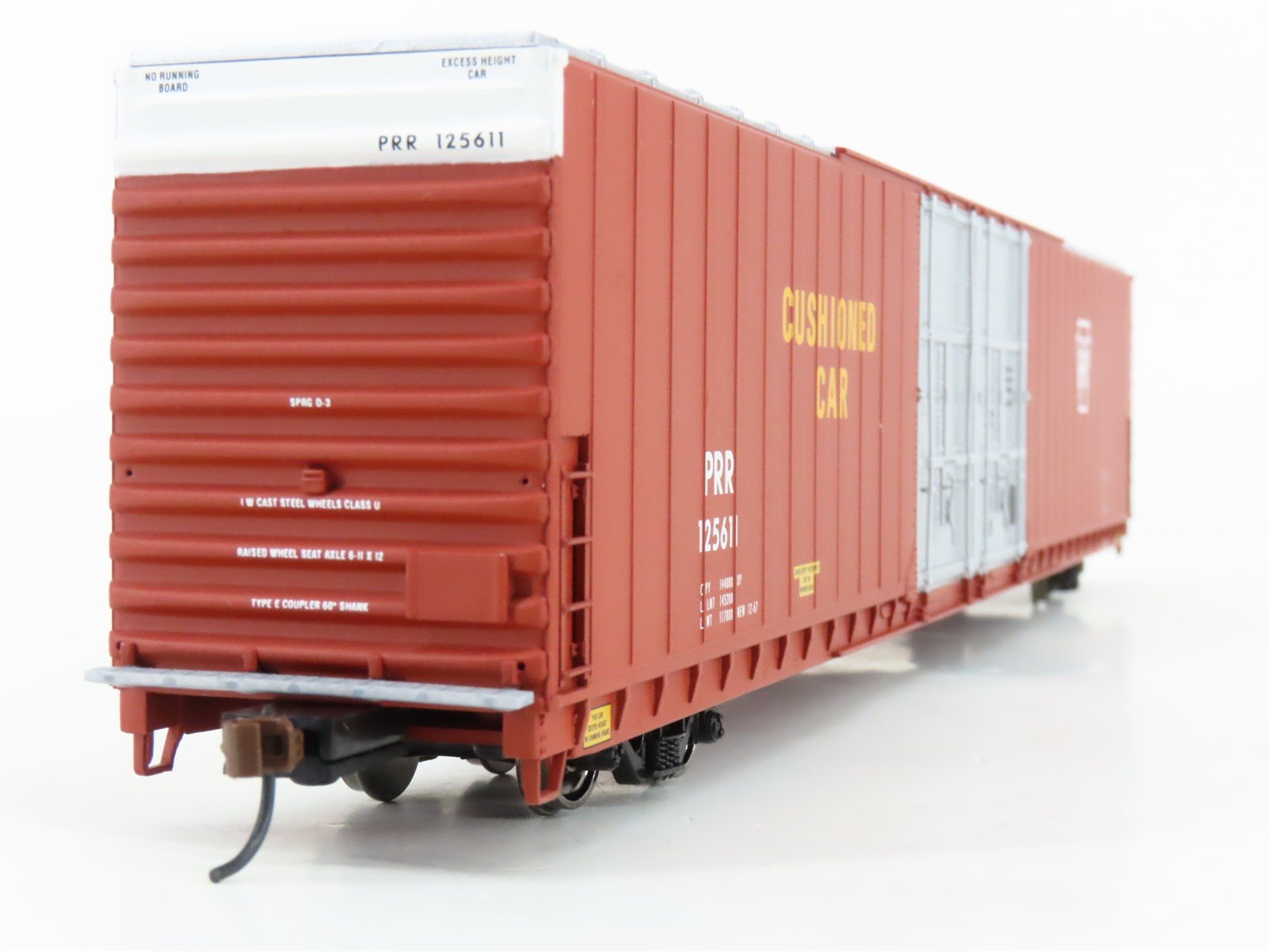 HO Walthers Gold Line 932-235014 PRR Pennsylvania 86' Hi-Cube Box Car (2-Pack)