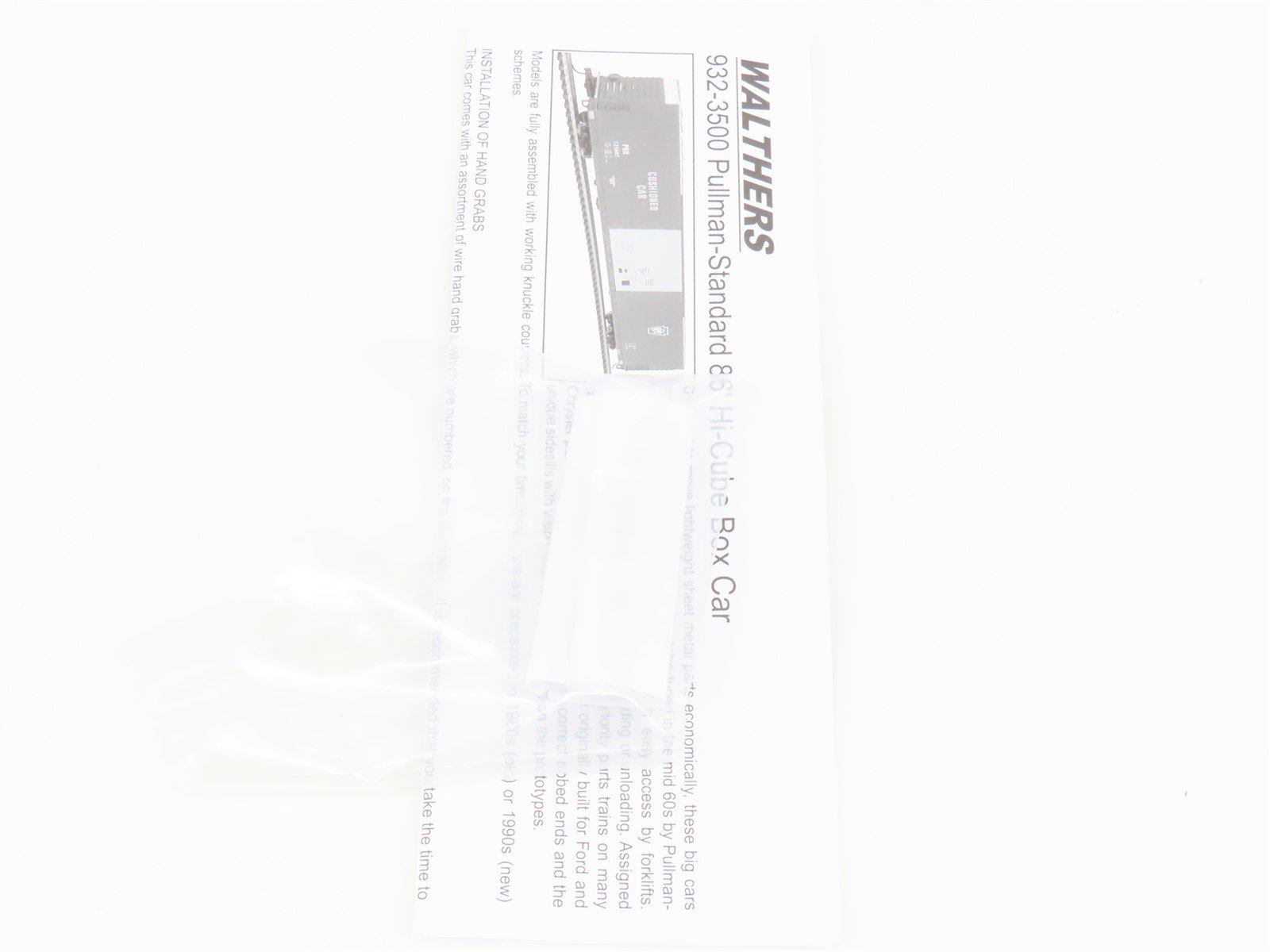 HO Walthers Gold Line 932-235014 PRR Pennsylvania 86' Hi-Cube Box Car (2-Pack)