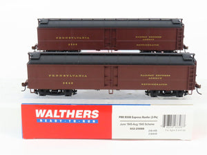 HO Scale Walthers 932-25888 PRR Pennsylvania R50B Express Reefer (2-Pack)