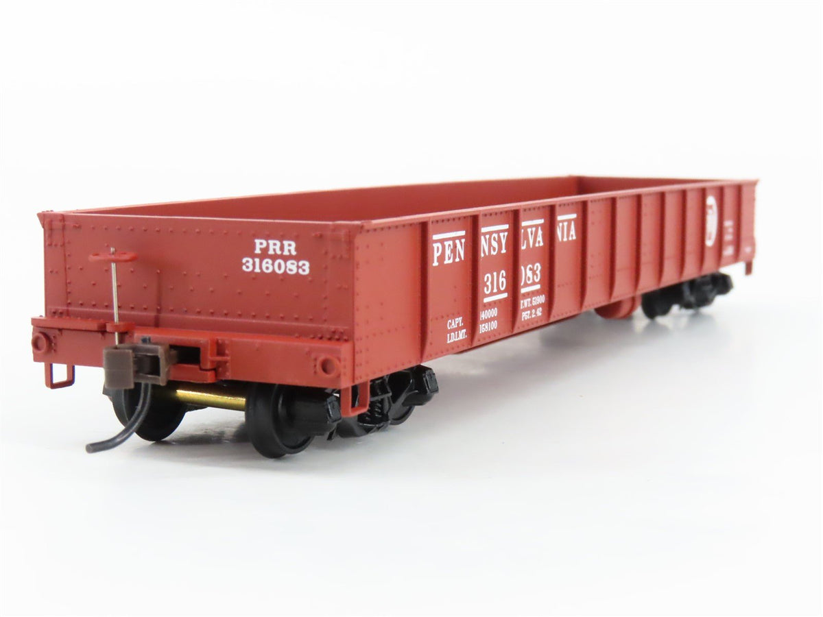 HO Scale Walthers 932-7463 PRR Pennsylvania (Old) 46&#39; USRA Gondola #316083