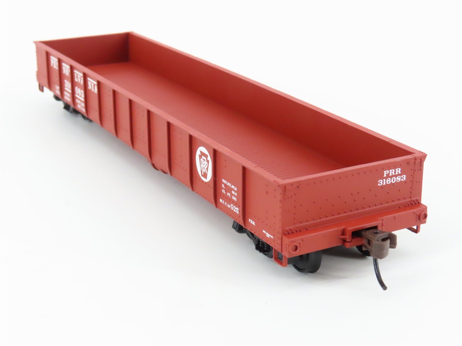 HO Scale Walthers 932-7463 PRR Pennsylvania (Old) 46' USRA Gondola #316083