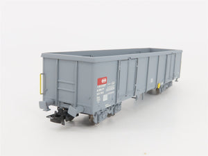 HO Scale Liliput L224404 SBB-CFF Eaos Operating Side Doors Open Freight Wagon