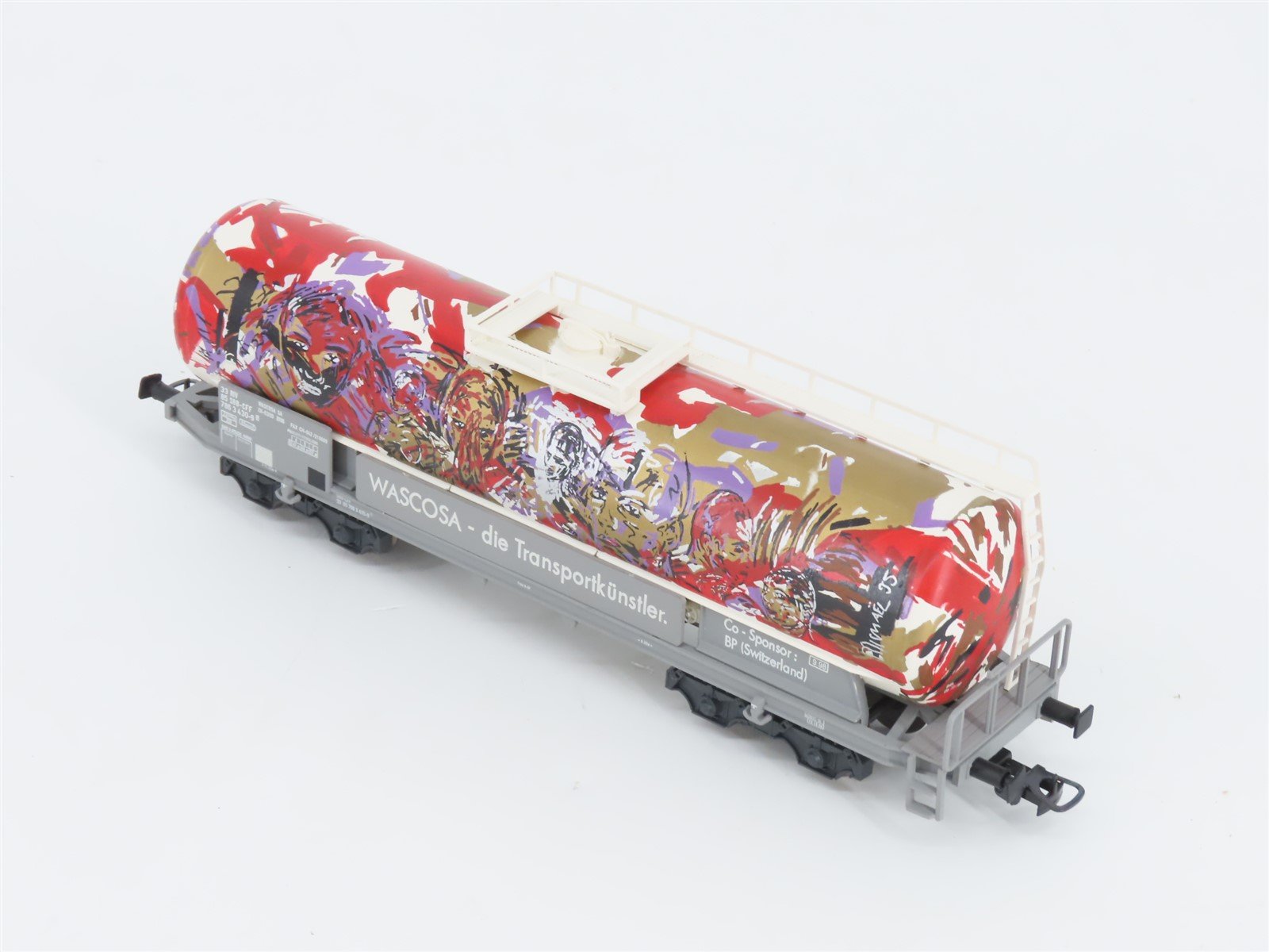HO Scale Liliput L225844 SBB 4 Axel Art Mural Tank Car Epoch V 