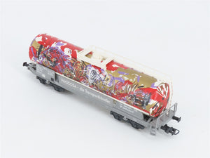 HO Scale Liliput L225844 SBB 4 Axel Art Mural Tank Car Epoch V 