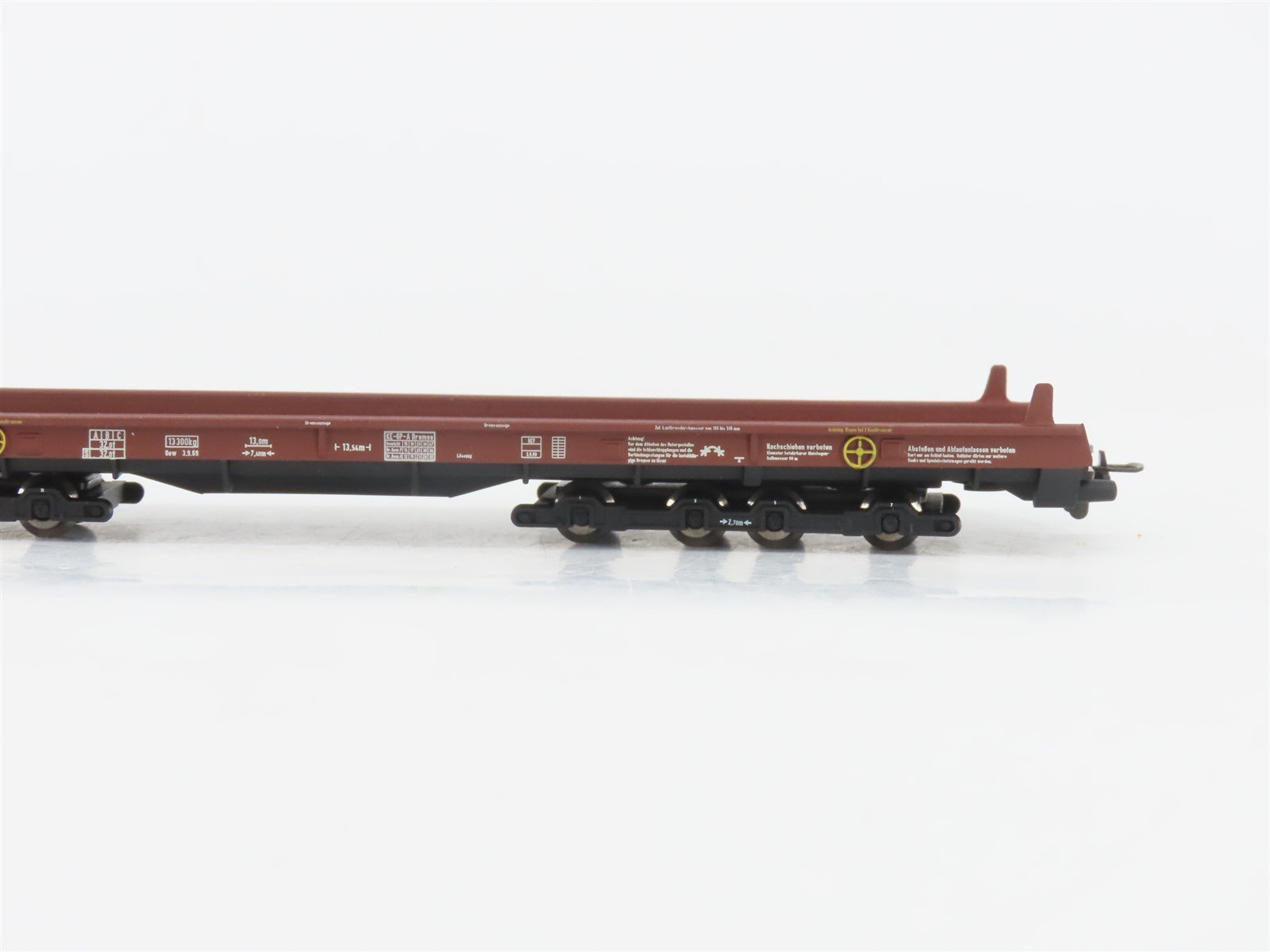 HO Scale Liliput L220011 DB Deutsche Bahn Low Level Flat Car w/ Semi Trailer