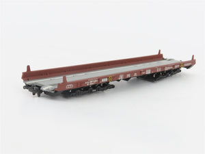 HO Scale Liliput L220011 DB Deutsche Bahn Low Level Flat Car w/ Semi Trailer