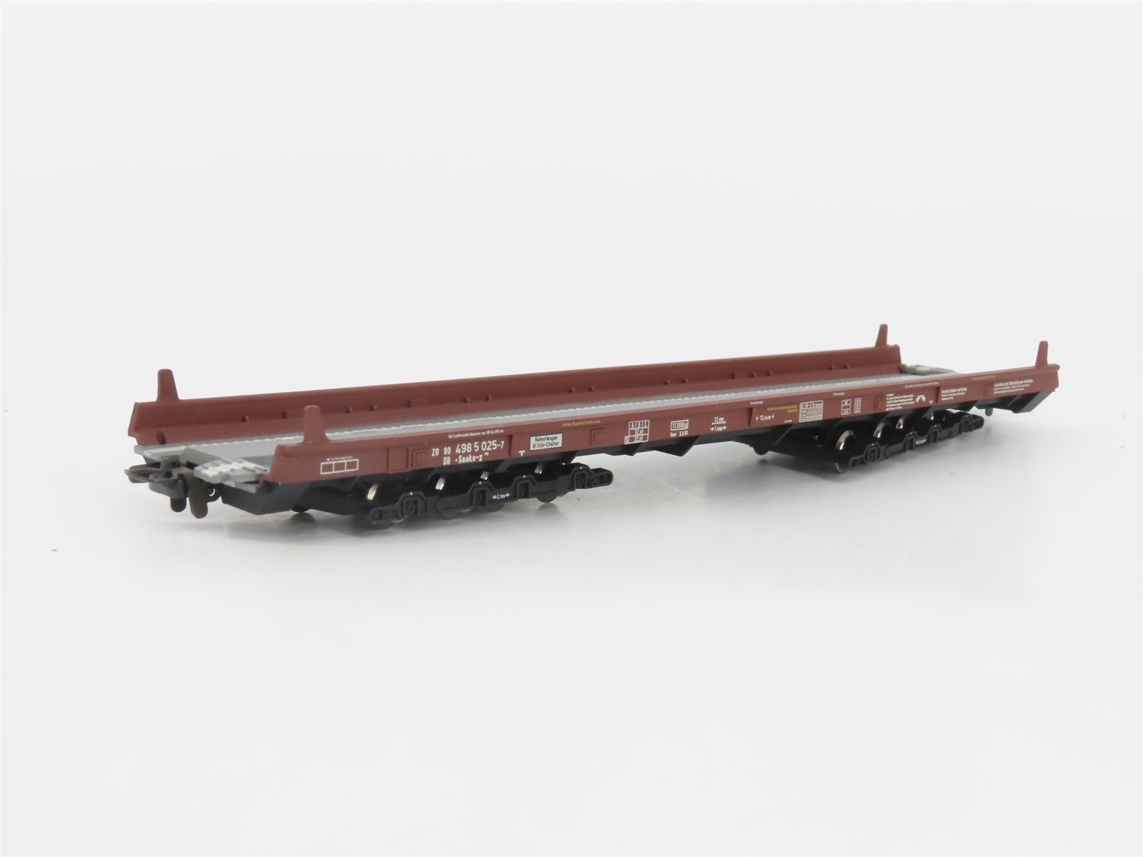 HO Scale Liliput L220011 DB Deutsche Bahn Low Level Flat Car w/ Semi Trailer