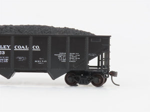 HO Scale Athearn Cooper & Oshtemo 287 BWCC Baker Whitley Coal 2-Bay Hopper #8123