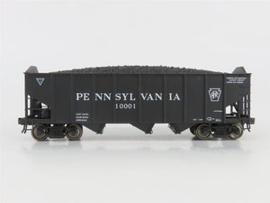 HO Scale Broadway Limited Imports PRR Pennsylvania Railroad 3-Bay Hopper #10001