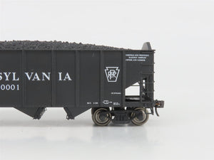 HO Scale Broadway Limited Imports PRR Pennsylvania Railroad 3-Bay Hopper #10001