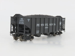HO Scale Broadway Limited Imports PRR Pennsylvania Railroad 3-Bay Hopper #10001