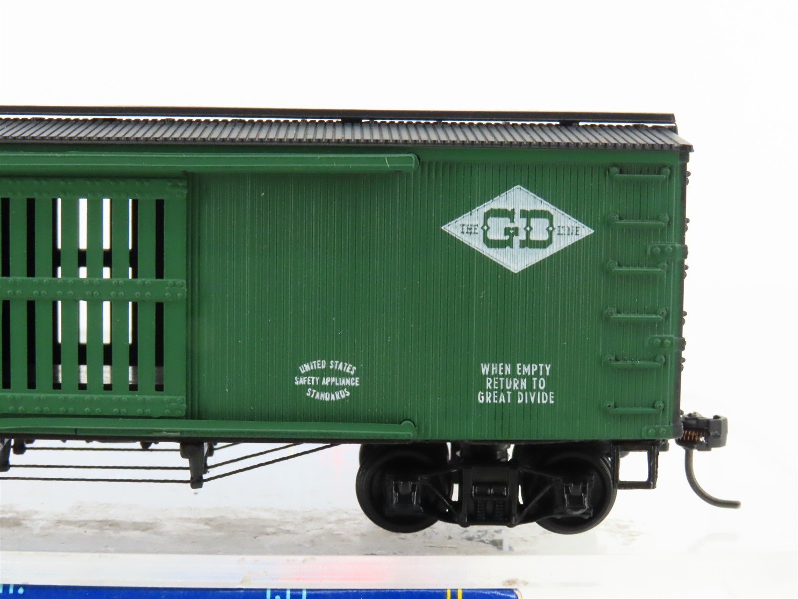 HO Scale Roundhouse MDC 1008 GD Gorre & Daphetid 36' Ventilated Box Car #211