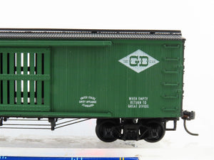 HO Scale Roundhouse MDC 1008 GD Gorre & Daphetid 36' Ventilated Box Car #211