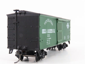 HO Scale Roundhouse MDC 1008 GD Gorre & Daphetid 36' Ventilated Box Car #211