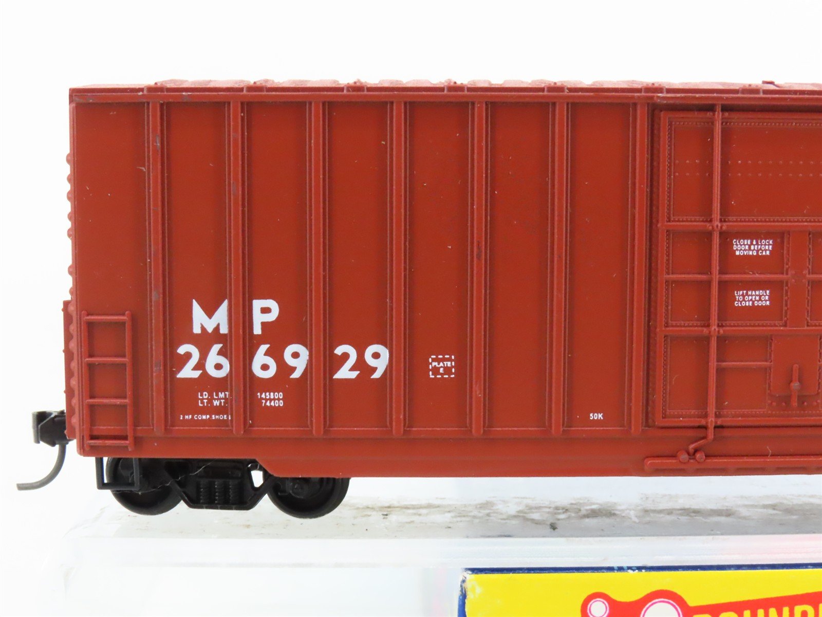 HO Scale Roundhouse MDC MP UP NMRA 60 Years 50' Plug Door Box Car #266929