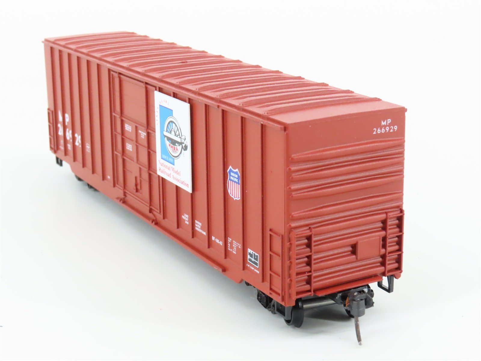 HO Scale Roundhouse MDC MP UP NMRA 60 Years 50' Plug Door Box Car #266929