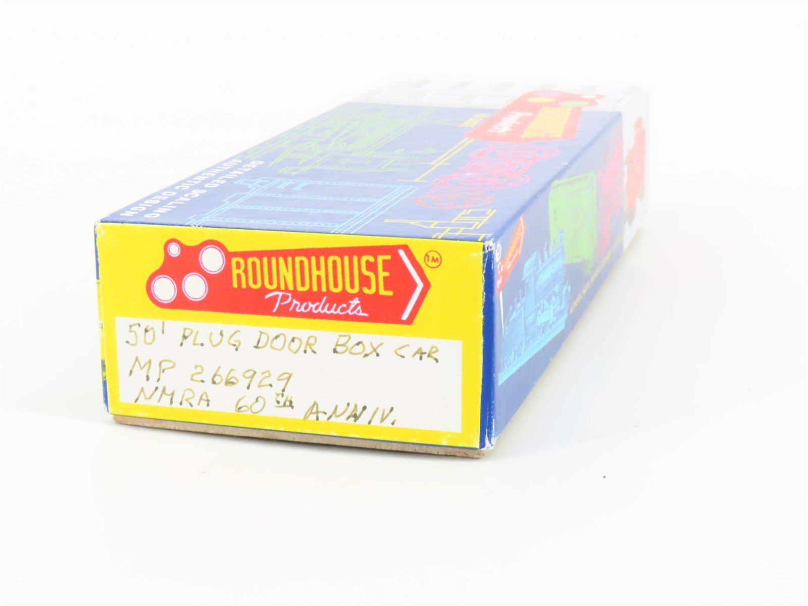 HO Scale Roundhouse MDC MP UP NMRA 60 Years 50' Plug Door Box Car #266929