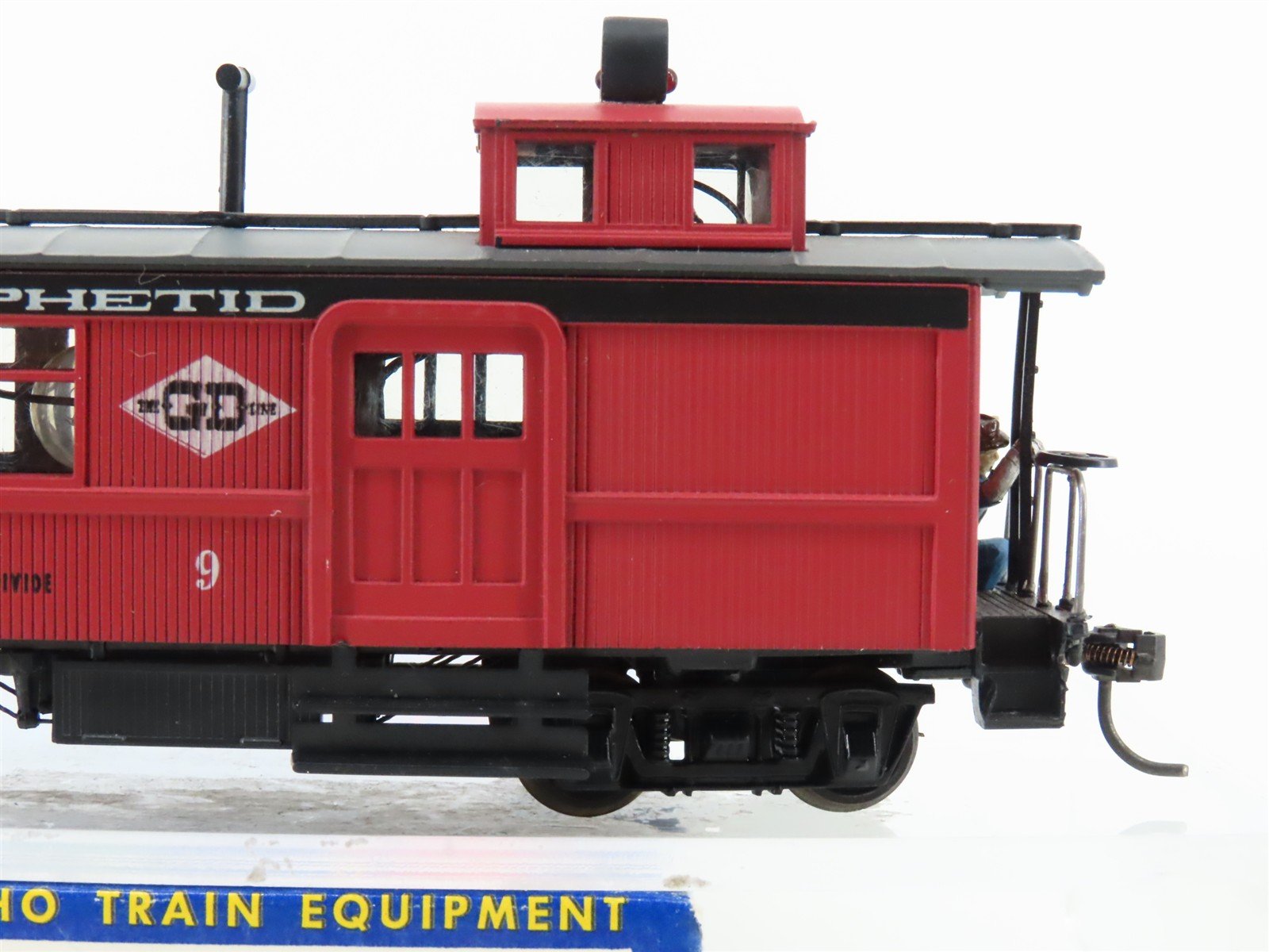 HO Scale Roundhouse MDC 1009 GD Gorre & Daphetid 34' Drover Caboose #9 w/ Figure